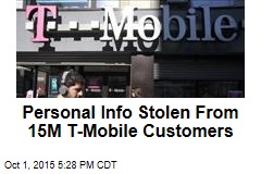 Personal Info Stolen From 15M T-Mobile Customers