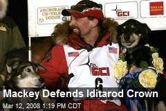 Mackey Defends Iditarod Crown