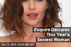 Esquire Declares This Year&#39;s Sexiest Woman