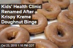 Kids&#39; Health Clinic Renamed After Krispy Kreme Doughnut Binge