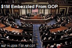 $1M Embezzled From GOP