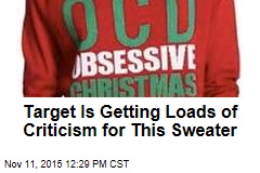 Target Is Getting Loads of Criticism for This Sweater
