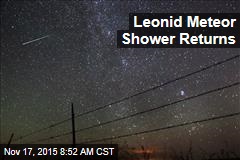 Leonid Meteor Shower Returns