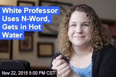White Professor on Leave After Using N-Word in Class