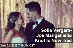 Sofia Vergara- Joe Manganiello Knot Is Now Tied