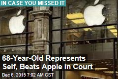 Latest to Trounce Apple in Court: Retiree Who Lost Pics