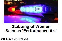 Art-Show Stabbing Seen as &#39;Performance Art&#39;