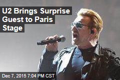 U2 Brings Surprise Guest to Paris Stage