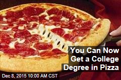 You Can Now Get a College Degree in Pizza