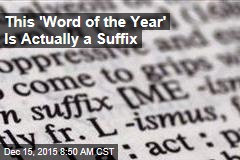 This &#39;Word of the Year&#39; Is Actually a Suffix