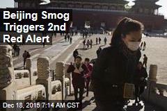 Beijing Smog Triggers 2nd Red Alert