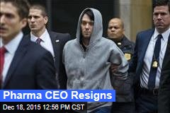 Pharma CEO Resigns