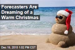 Forecasters Are Dreaming of a Warm Christmas