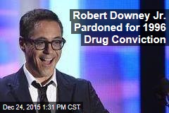 Robert Downey Jr. Pardoned for 1996 Drug Conviction