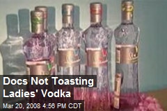 Docs Not Toasting Ladies' Vodka