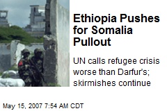 Ethiopia Pushes for Somalia Pullout