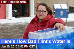 Flint&#39;s Water Woes Now a Federal Emergency