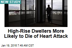 High-Rise Dwellers More Likely to Die of Heart Attack