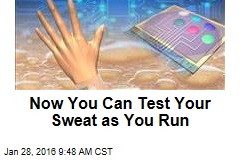 Now You Can Test Your Sweat as You Run