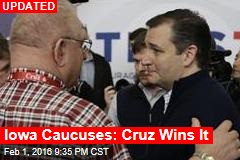 And the Iowa Caucuses Are Off