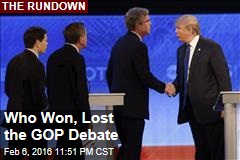 Who Won, Lost the GOP Debate