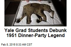 Yale Grad Students Debunk 1951 Dinner-Party Legend