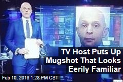 TV Host Puts Up Mugshot That Looks Eerily Familiar