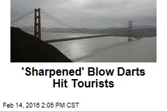 &#39;Sharpened&#39; Blow Darts Hit Tourists