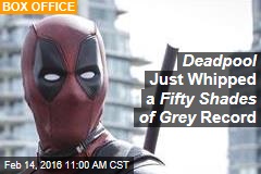 Deadpool Just Whipped a Fifty Shades of Grey Record