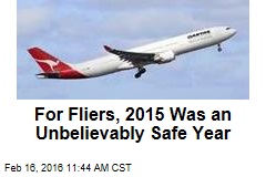 Zero Passengers Killed in Jetliner Accidents in 2015