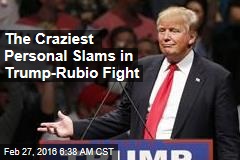 Pants-Wetting, Sweating: Trump-Rubio Fight Gets Low