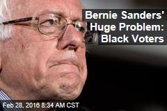 Bernie Sanders&#39; Huge Problem: Black Voters