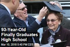 93-Year-Old Finally Graduates High School