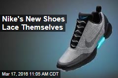 Nike&#39;s New Shoes Lace Themselves