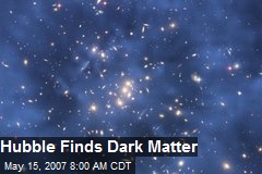 Hubble Finds Dark Matter
