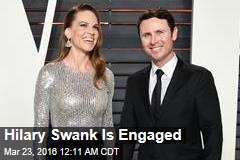 Hilary Swank Is Engaged