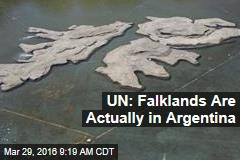 UN: Falklands Are Actually in Argentina