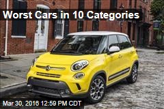 Worst Cars in 10 Categories