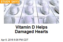 Vitamin D Helps Damaged Hearts
