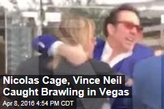 Nicolas Cage, Vince Neil Caught Brawling in Vegas