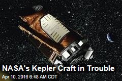 NASA&#39;s Kepler Craft in Trouble