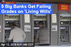 5 Big Banks Get Failing Grades on &#39;Living Wills&#39;