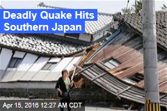 Deadly Quake Hits Southern Japan