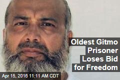 Oldest Gitmo Prisoner Loses Bid for Freedom