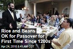 Rice and Beans OK for Passover for First Time Since 1200s