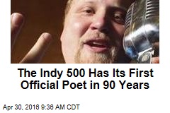 The Indy 500 Has Its First Official Poet in 90 Years