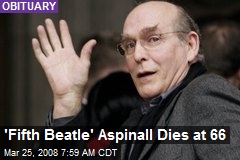 'Fifth Beatle' Aspinall Dies at 66