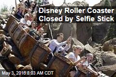 Disney Roller Coaster Closed by Selfie Stick