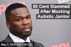 50 Cent Slammed After Mocking Autistic Janitor