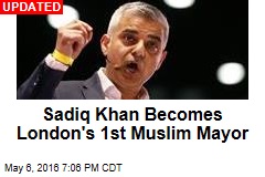 London Poised to Get First Muslim Mayor